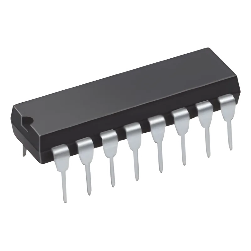 Circuito Integrado, Doble Contador Binario de 4 Etapas, DIP-14 296-25985-5-ND