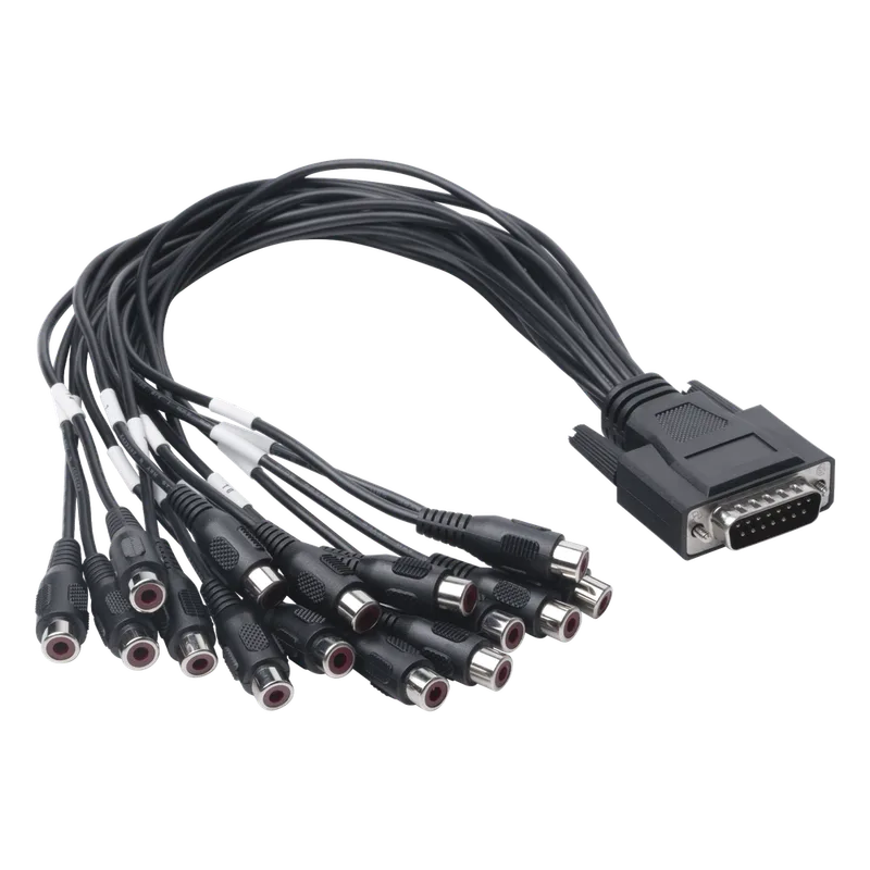 Adaptador de 15 Entradas de Audio para DVR´s epcom y HIKVISION 101501653
