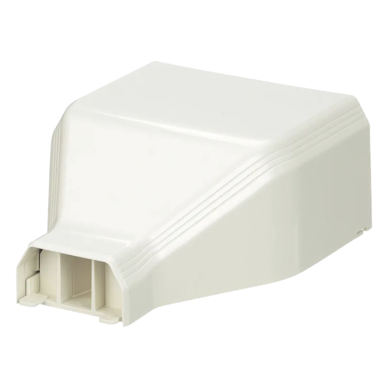 Conexión de tubería a canaleta T45, Salidas de 1/2", 3/4", 1" y 1 1/4", material ABS, Color Blanco Mate PANDUIT T45EEIW
