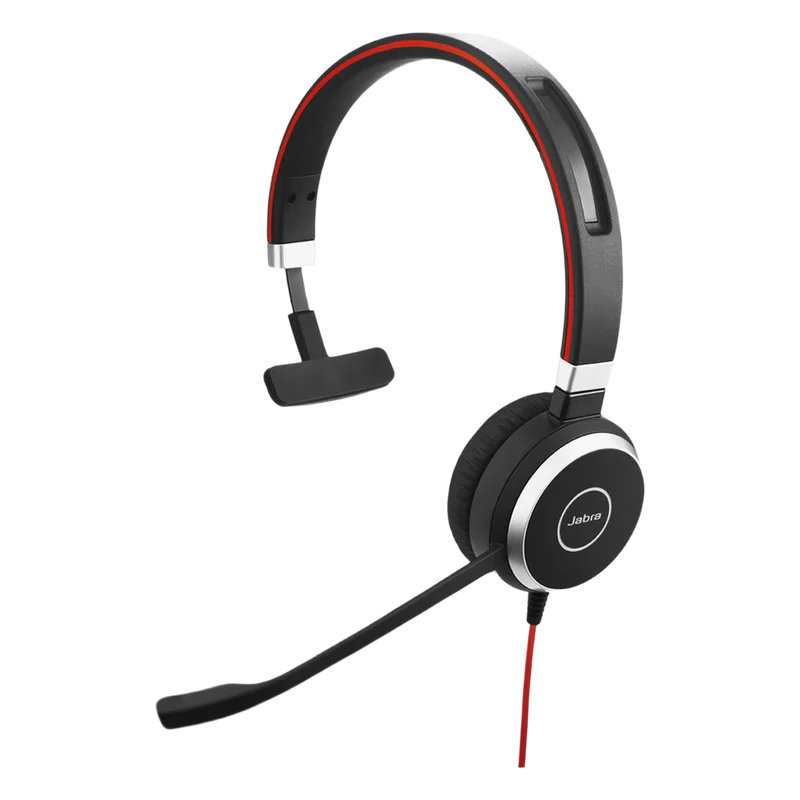Diadema / Auricular Jabra Evolve 40 Mono / USB y 3.5mm / Cancelación de Ruido / Indicador de Ocupado (6393-823-109) EVOLVE-40-MONO-MS