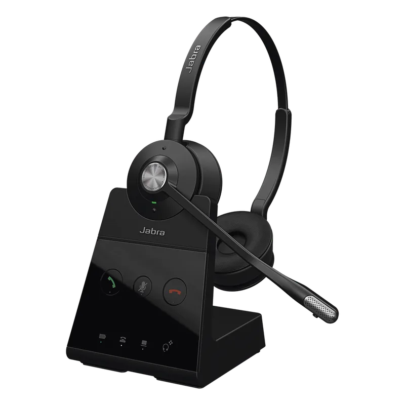 Engage 65 stereo con conexión DECT y USB, ideal para entornos con necesidad de seguridad o de mucha densidad (9559-553-125) JABRA ENGAGE-65-STEREO