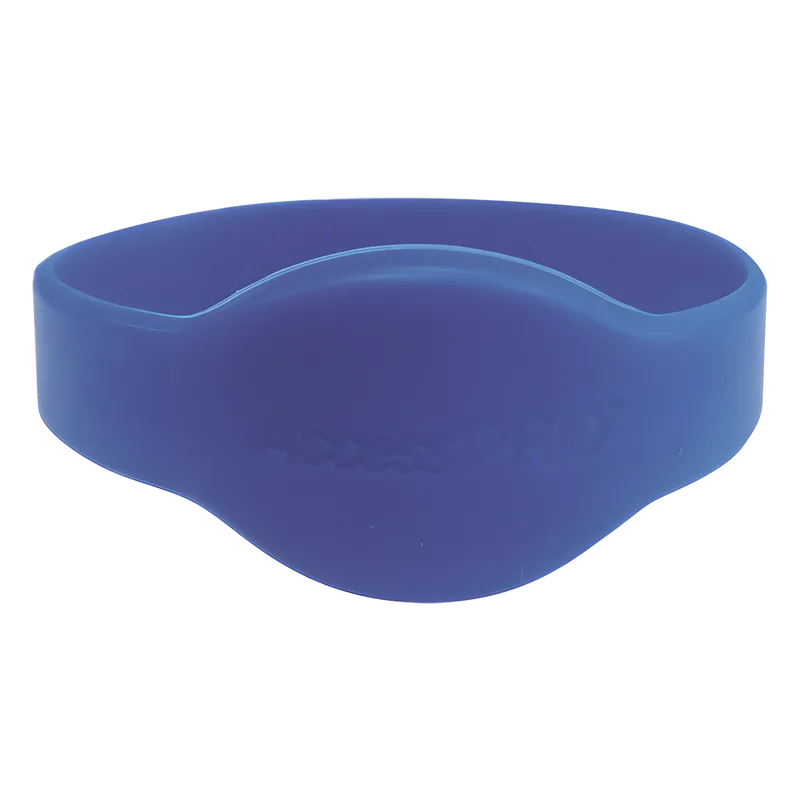 Brazalete de PROXIMIDAD 125 Khz (TIPO EM), 65 mm de Diametro, color azul ACCESSPRO ACCESSWB65PROX
