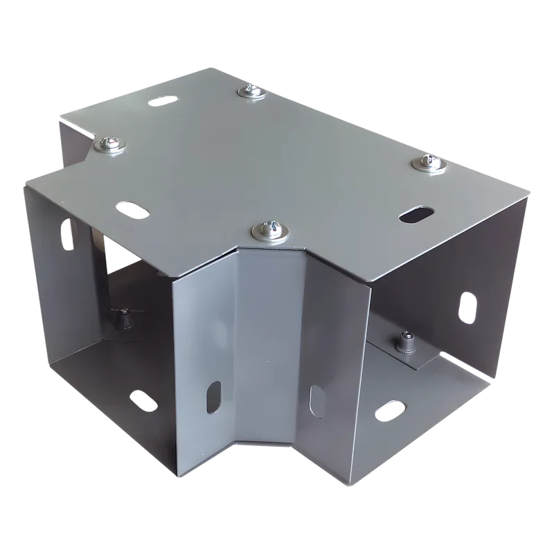 Derivación "T" horizontal 65 x 65 mm, fabricado en lámina de acero al carbón CHAROFIL CH-DCT65L