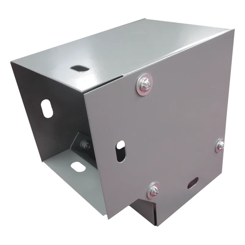 Derivación codo horizontal de 90 grados 65 x 65 mm, fabricado en lámina de acero al carbón CHAROFIL CH-DCH9065L