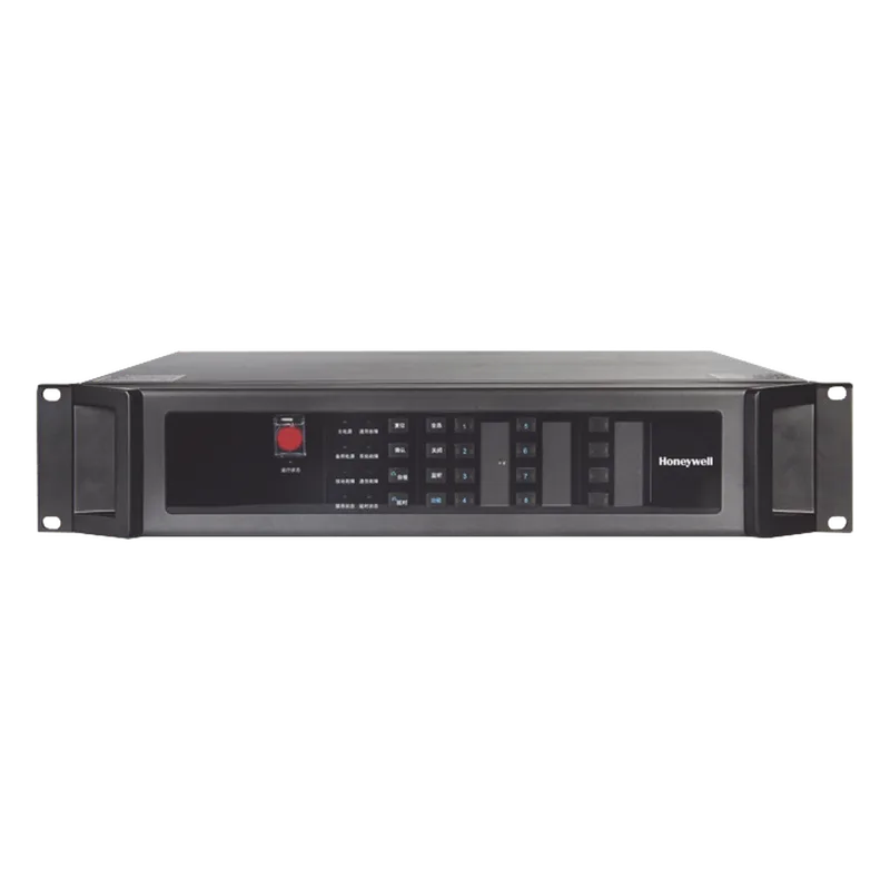 Administrador de sistema digital con matriz de audio 4x8 y 8 canales de amplificador para megafonía y voz de evacuación X-618 HONEYWELL PAVA X-DCS3000