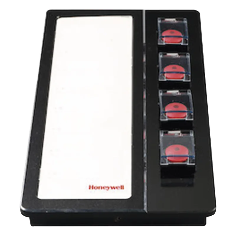 Extensión de teclado de 4 botones para activar tareas de difusión de emergencia en estaciones de paging en red HONEYWELL PAVA X-K4