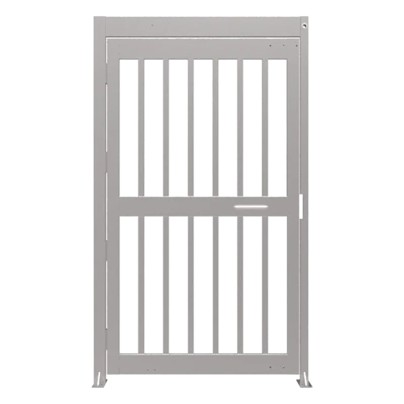 Puerta de Alta Seguridad de Cuerpo Completo Acabado en Acero Inoxidable ALVARADO MSG-48-SS