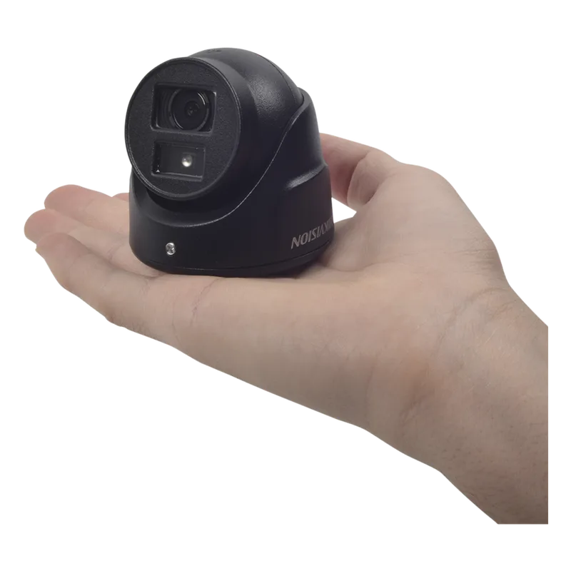 Ultra Mini Turret TURBO 2 Megapixeles (1080p) / Gran Angular / Lente 2.8 mm / 20 mts IR EXIR / Exterior IP67 / 4 Tecnologías (TVI / AHD / CVBS) / dWDR / Color Negro HIKVISION DS-2CE70D0T-ITMF
