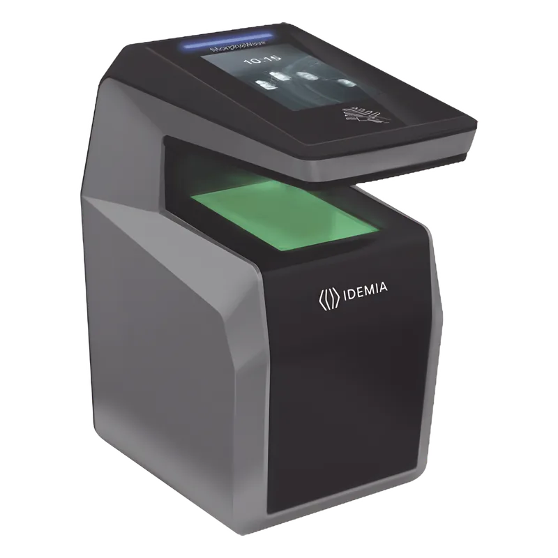 Lector de huella MorphoWave Compact / lector Multiformato MIFare, DESFire, Prox HID, ICLASS/ QR/ IP65 / PoE IDEMIA (MORPHO) 293722319