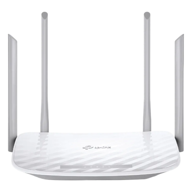 Router Inalámbrico WISP / Doble Banda AC1200 / AgiNet Config - AgiNet ACS / 4 Antenas Externas Omnidireccional / 4 Puertos LAN 10/100 Mbps / 1 Puerto WAN 10/100 Mbps / MU-MIMO 2x2 TP-LINK ARCHER-C20W