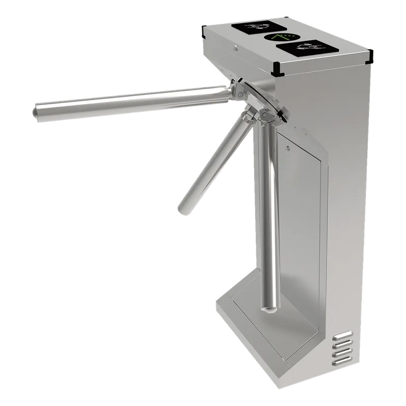 Torniquete Industrial en Acero Inoxidable, Bidireccional, USO RUDO, Espacio para Lectora de Proximidad ACCESSPRO AP-1000-HD