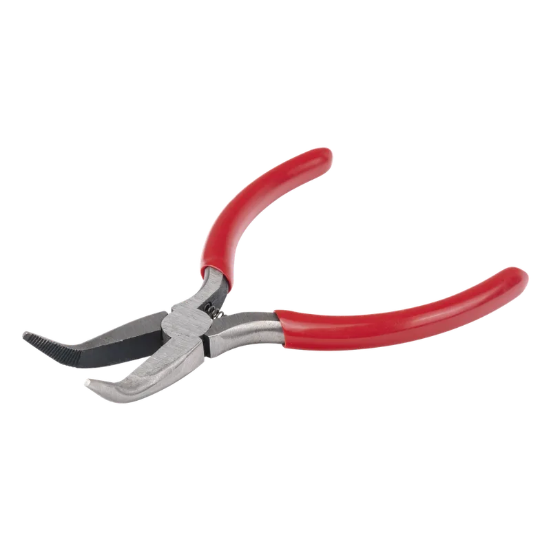Pinza punta Curveada de 5” con Mango Forrado Plástico. EPCOM POWERLINE EPW050