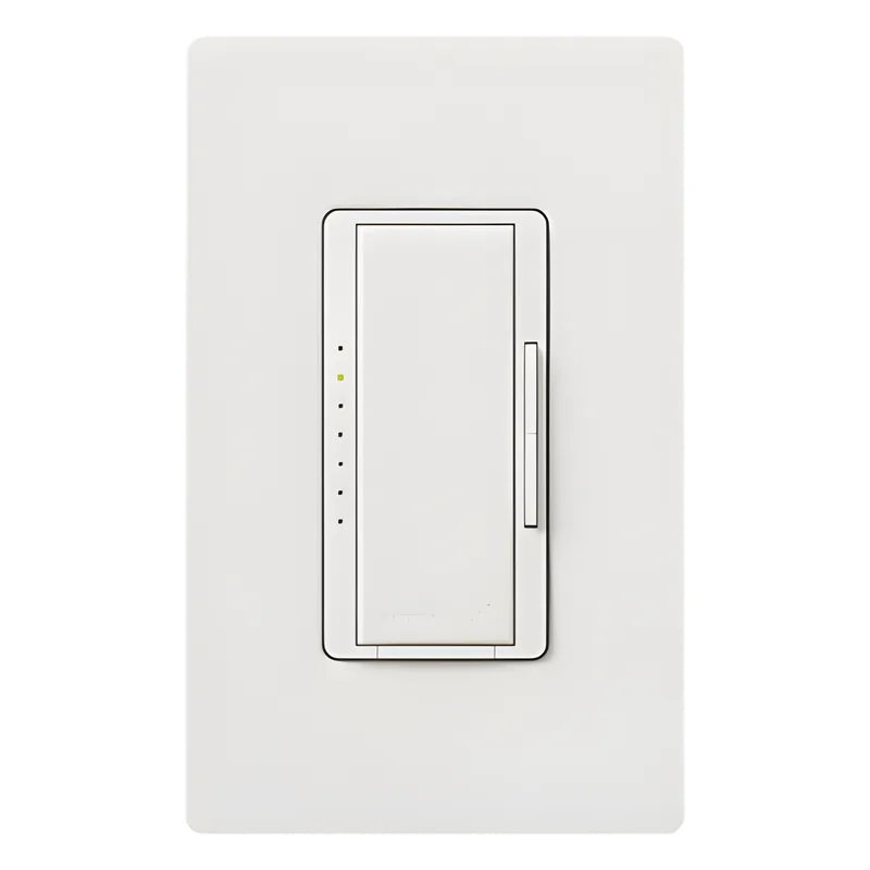 Atenuador inalámbrico Maestro Wireless de 600 W/600 VA con neutro, 120 V, para incandescente, halógeno y bajo voltaje magnético, color blanco, compatible con Vive y controles Pico LUTRON ELECTRONICS MRF2S6ND120WH