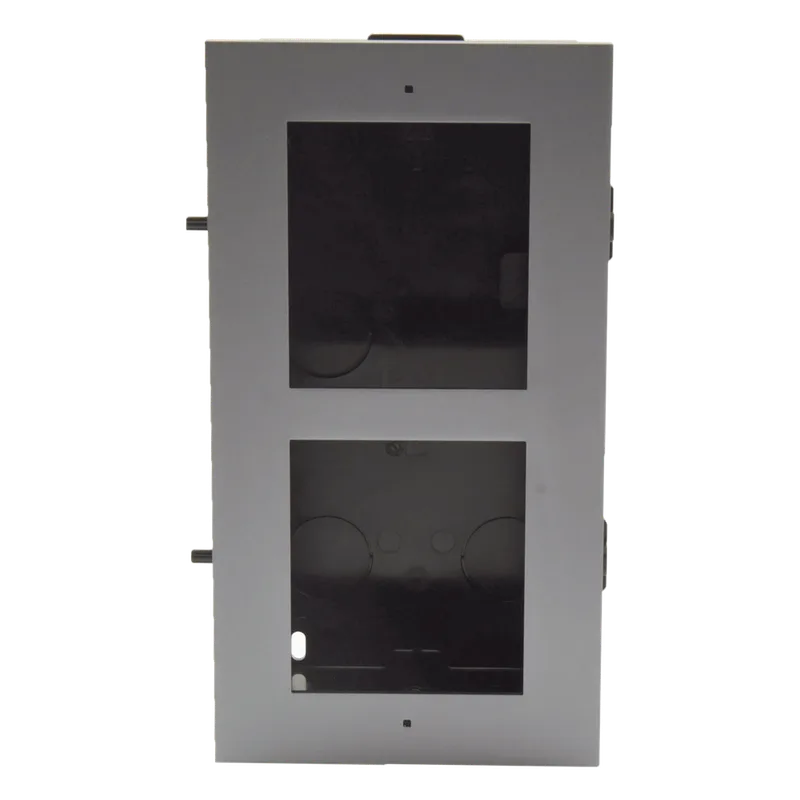 Base de 2 Espacios para EMPOTRAR Módulos de Videoporteros Hikvision DS-KD-ACF2