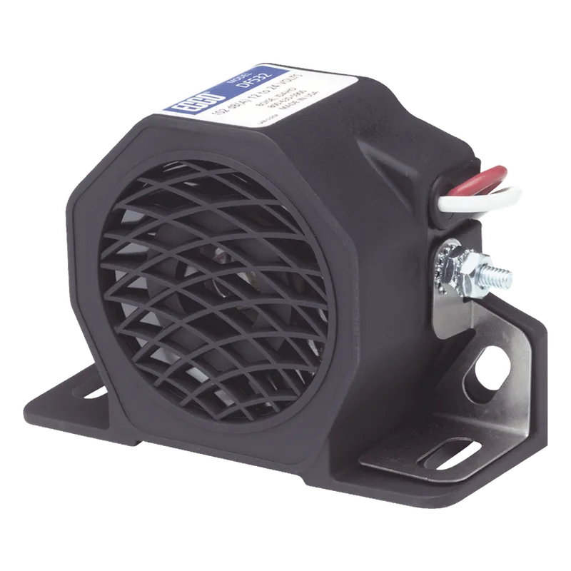 Alarma de Reversa y Doble Tono Vehicular, 102 DBA, 12-24 VDC ECCO DF532