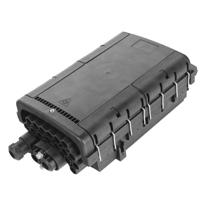 Caja de Distribución de Fibra Óptica para 48 Empalmes con 16 Acopladores SC/APC, Enterrado Directo, IP68 FIBERHOME FDP-430D