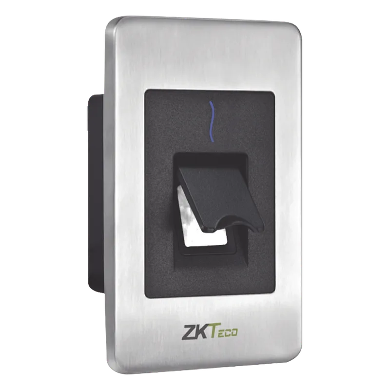 Lector de huella y tarjeta de proximidad esclavo RS-485 para exterior COMPATIBLE UNICAMENTE CON PANELES ATLAS ZKTECO FR-1500-WPA