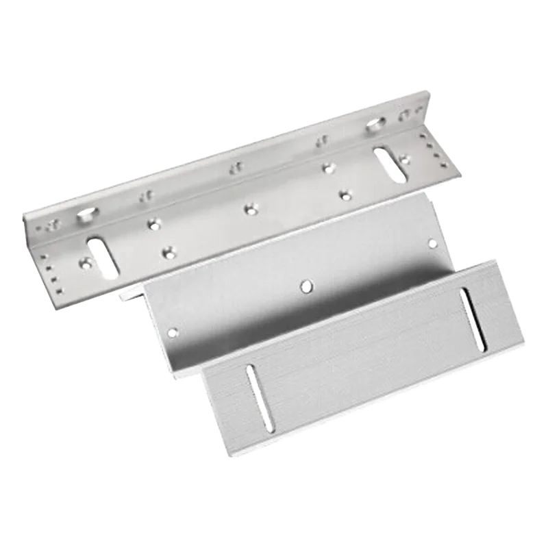 Soportes Z y L para chapa magnética doble DS-K4H450D HIKVISION DS-K4H450-LZ