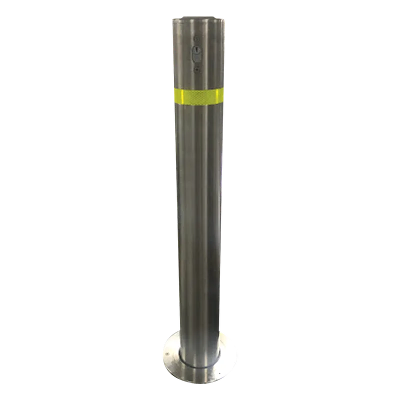 Bolardo retráctil de Acero Inoxidable de 900 mm de Altura / Ideales para delimitación vehicular y peatonal ACCESSPRO XB-900-RL