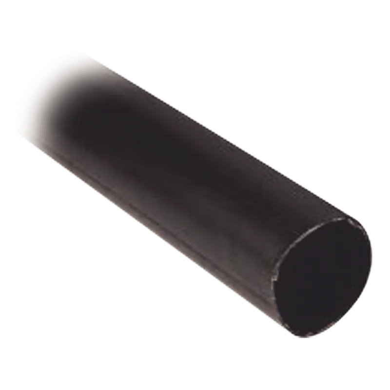 Tubo Termoencogible (Termofit) Negro de 1.2 m, 1.5" de Diámetro, Reduce de 2:1, Poliolefina. PARTS 5174-1112-1