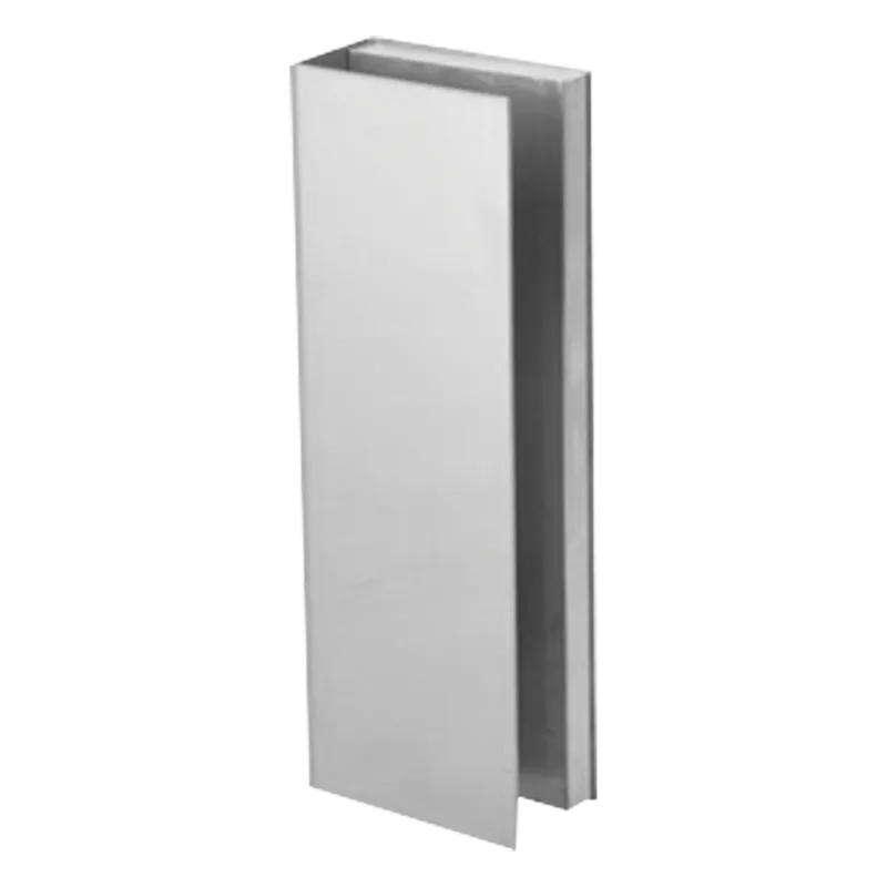 Montaje "U" para Puertas de Vidrio/ 3/4" de Grosor/ Para Chapas Magnéticas de 1200 lbs./ Ajuste por Opresores RCI - DORMAKABA GB-8134