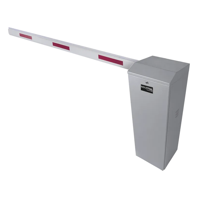 Kit de Barrera Vehícular Izquierda Color Gris y Brazo Ajustable de 3.6 a 5.5 m ACCESSPRO KIT-XBS-LB