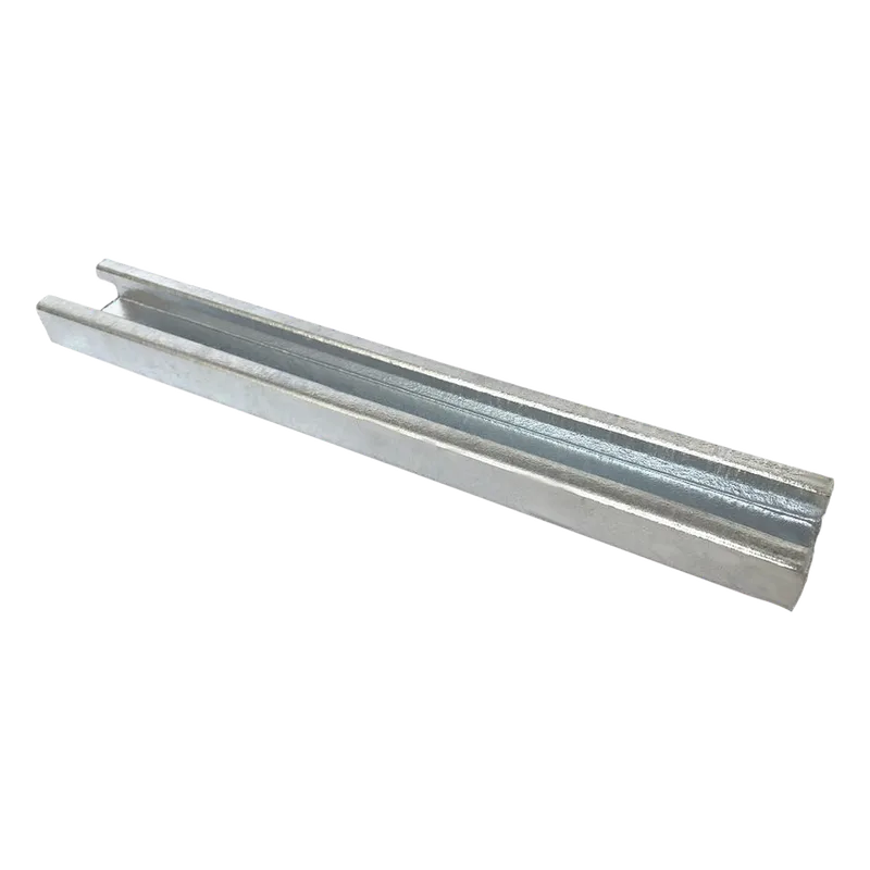 Unicanal liso 4x2, 3000 mm, con acabado Galvanizado por inmersión en caliente CHAROFIL UNL-4X2-U30-GAC