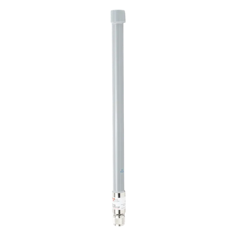 Antena Omnidireccional, mayor distancia de transmisión y recepción de señal en 360º, Doble banda de 2.4 / 5 GHz, Ganancia de 9 dBi, Conector N-macho, Adecuada para entornos exigentes TXPRO TXP-O259