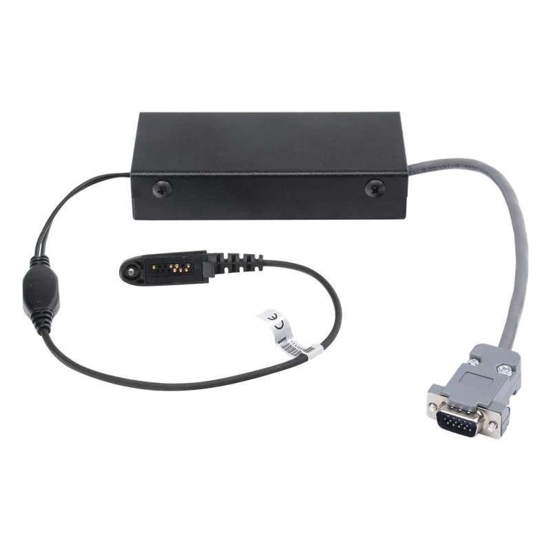 Interfaz de conexión para radio Kenwood y sistemas PoC / Compatible con radio TE320 / Gabinete metálico / Conector DB15 EPCOM INDUSTRIAL INXRK