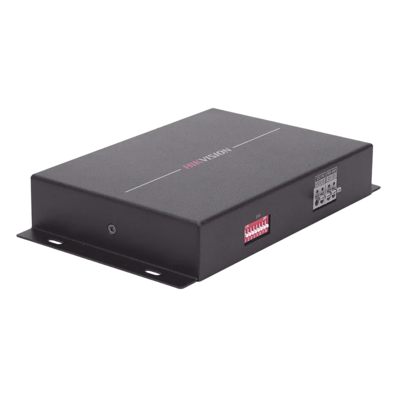 Módulo de 4 Relevadores de Capacidad 220 VCA (Max. 10A) / Para Funciones de Automatización / Comunicación RS-485 HIKVISION DS-PM-RSO4-H