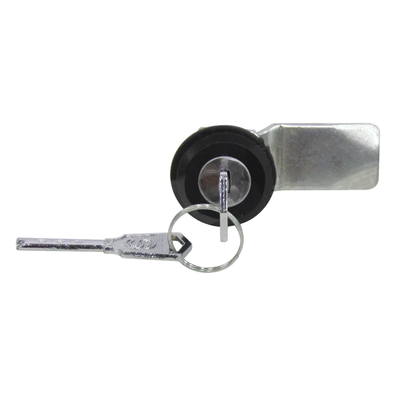 Cerradura con Paleta Metálica con 2 llaves para Gabinetes de Acero. PRECISION PST407