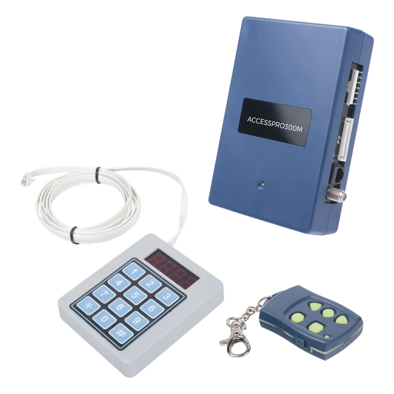 Receptor Inalambrico Universal Administrable por Software, Hasta 1600 controles de usuarios, compatible con Barreras y Motores de puertas ACCESSPRO ACCESSPRO300