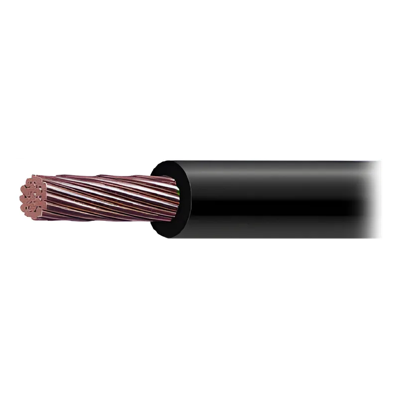 Cable de Cobre Recubierto THW-LS Calibre 4/0 AWG 19 Hilos Color Negro (Venta por Metro). INDIANA SLY-349-BLK