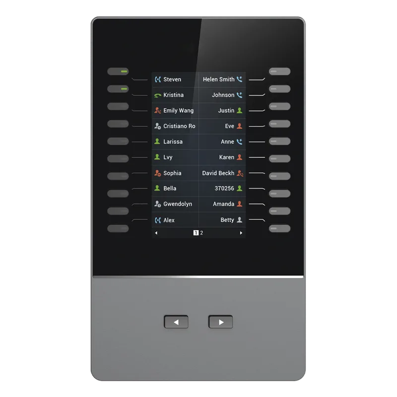 Modulo de extensión para modelos GRP2615, GRP2624, GRP2650 & GRP2670 y al Videoteléfono IP GXV3350 & GXV3450 de Grandstream. GBX-20