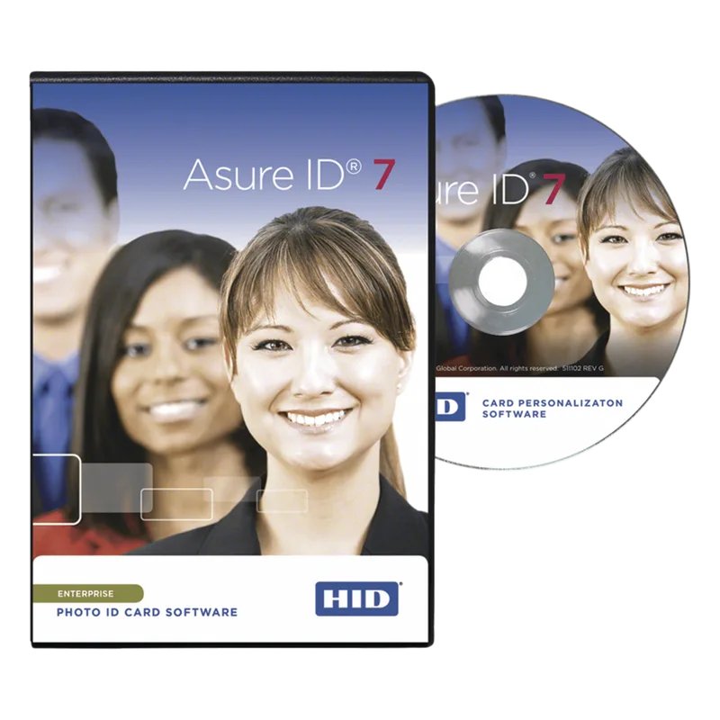 Software Asure ID versión SOLO / Compatible con impresoras HID / Gestión Básica de Credenciales/ Virtual 86511