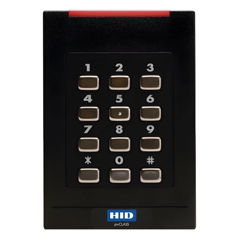 Lector con Teclado 921 iClass SEOS (no clonable) /iClass SE/ iClass SR/ iClass /Mifare Classic, DesFire, Bluetooth/ Garantía de por Vida HID 921NMNNEKMA03K