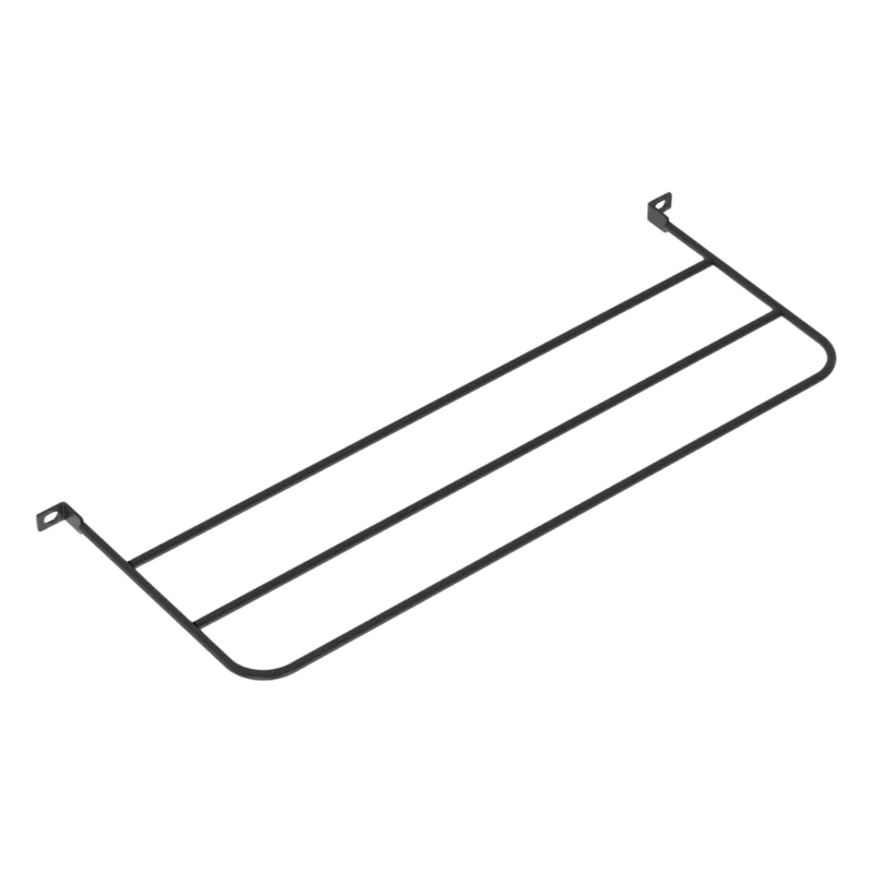 Barra para Aliviar Tensión o Peso Atrás de Patch Panel, Extendida de 7 Pulgadas, Color Negro PANDUIT SRB19MDBL