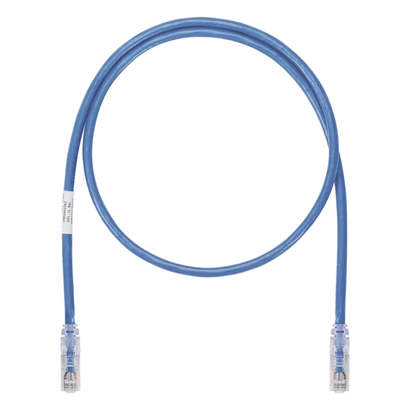 Cable de Parcheo UTP, Cat6A, 26 AWG, CM, Color Azul, 7ft PANDUIT UTP6ASD7BU