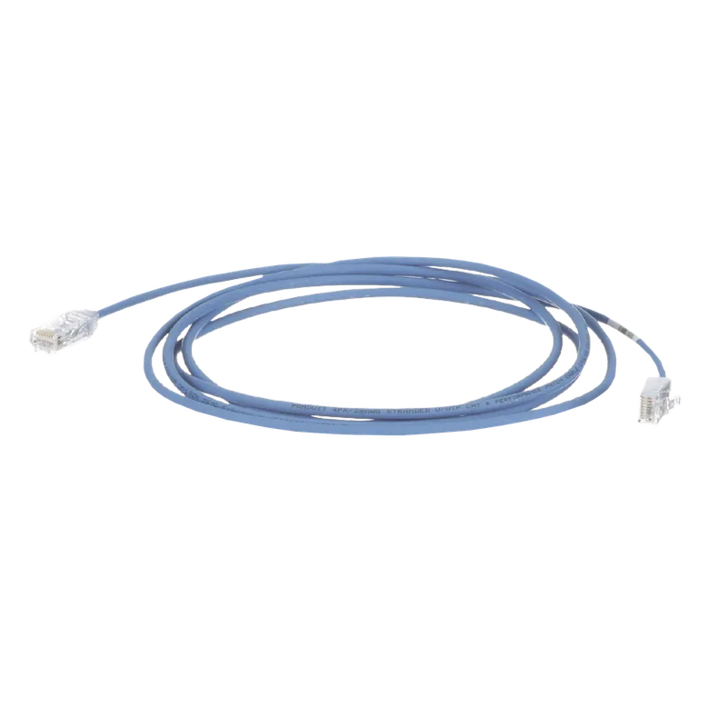 Cable de Parcheo TX6, UTP Cat6, Diámetro Reducido (28AWG), Color Azul, 13.72 Metros (45 Pies) PANDUIT UTP28SP45BU