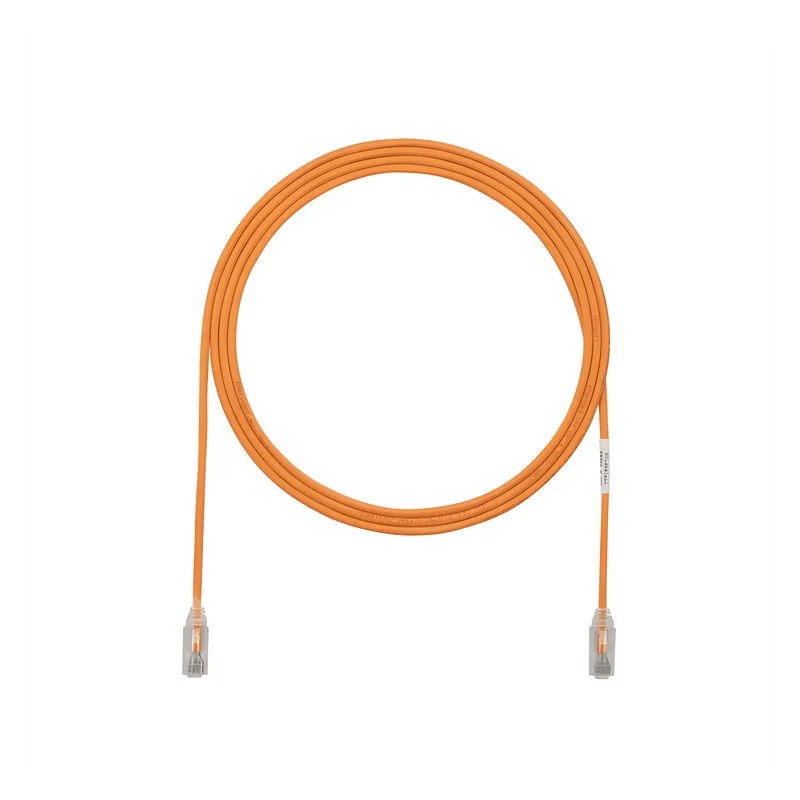 Cable de Parcheo TX6, UTP Cat6, Diámetro Reducido (28AWG), Color Naranja, 1.83 Metros (6 Pies) PANDUIT UTP28SP6OR