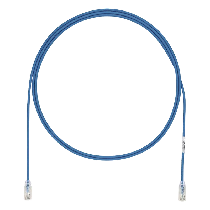 Cable de Parcheo UTP Cat6A, CM/LSZH, Diámetro Reducido (28AWG), Color Azul, 7.92 Metros (26 Pies) PANDUIT UTP28X26BU