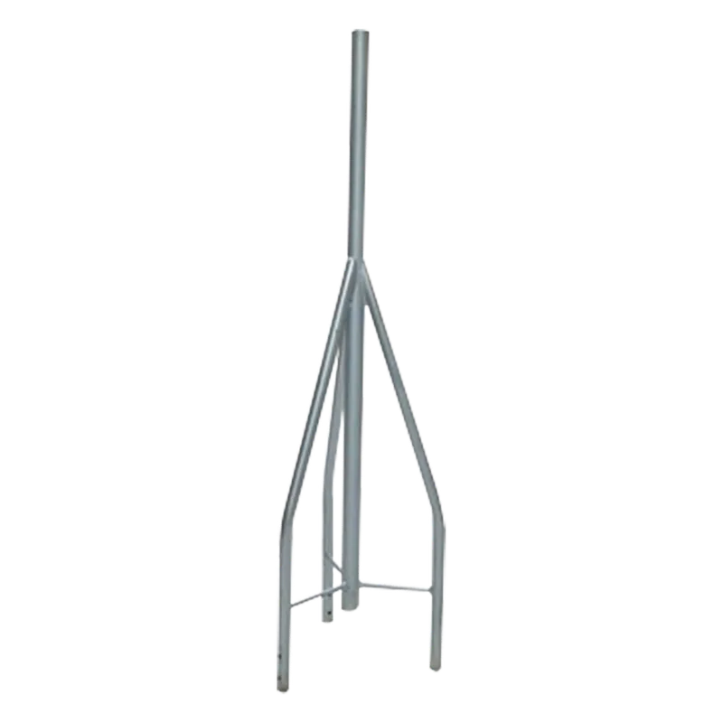 Tramo de Remate / Copete, tubo industrial 1 1/4" con tubo central 2 3/8" (Ced. 40), galvanizado por inmersión en caliente. TOWERS SCZ60RG