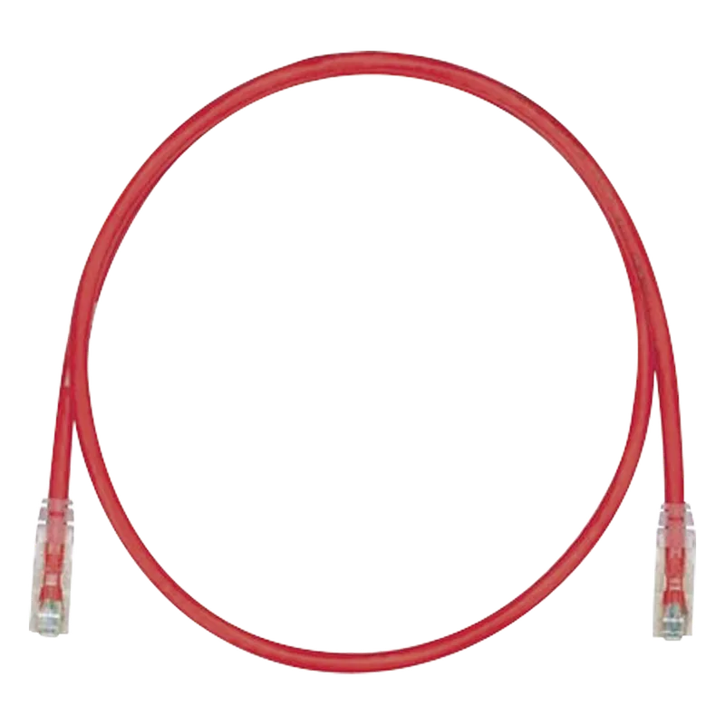 Cable de Parcheo TX6, UTP Cat6, 24 AWG, CM, Color Rojo, 30.48 Metros (100 Pies) PANDUIT UTPSP100RDY