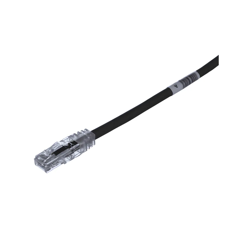 Cable de Parcheo TX6, UTP Cat6, 24 AWG, CM, Color Negro, 15.24 Metros (50 Pies) PANDUIT UTPSP50BLY