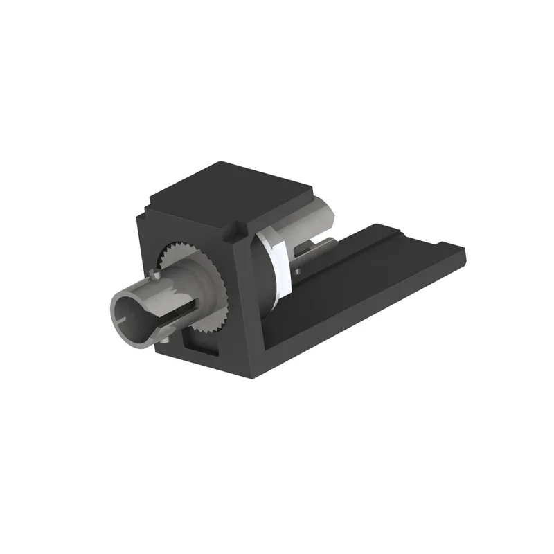 Módulo Acoplador ST Simplex, para Fibra Óptica Multimodo OM3/OM4, Tipo Mini-Com, Color Negro PANDUIT CMSTZBL