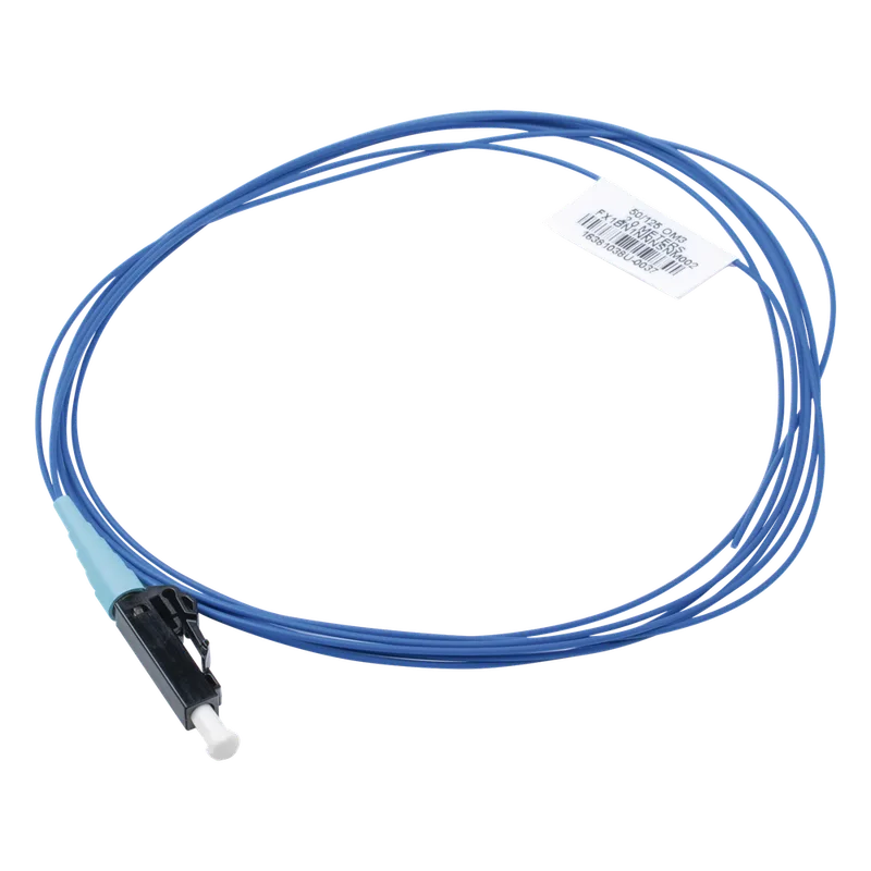 Pigtail de Fibra Óptica LC Simplex, Multimodo OM4 50/125, 900um, Color Aqua, 2 Metros (6.56 Pies) PANDUIT FZ1BN1NNNSNM002