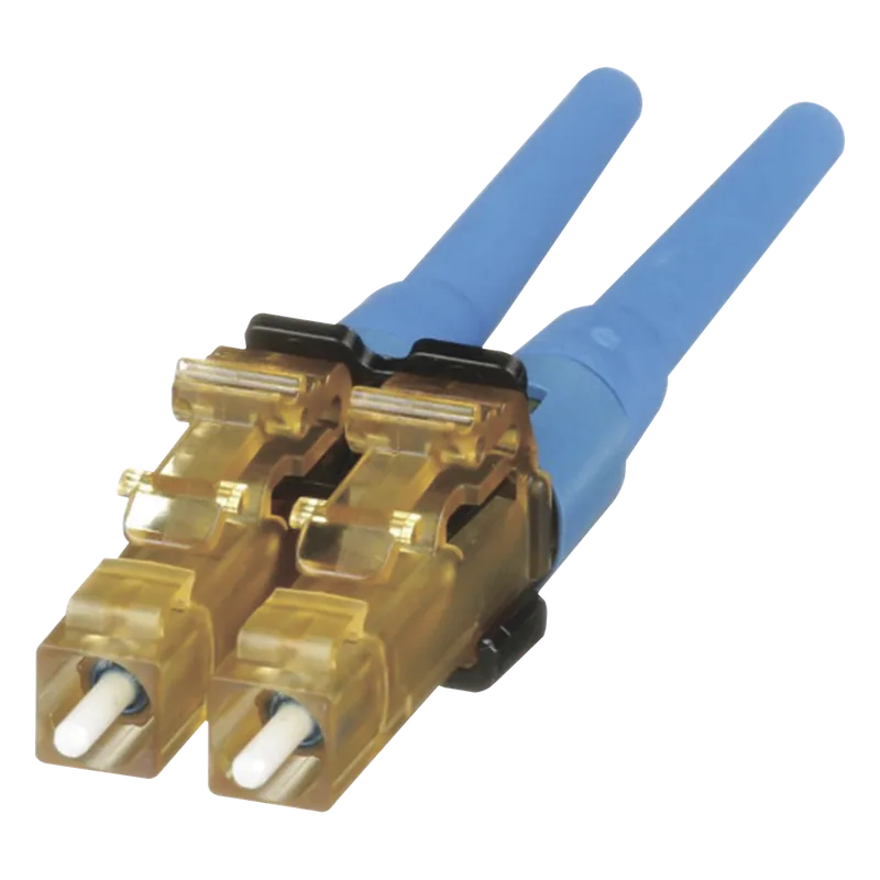 Conector de Fibra Óptica LC Duplex OptiCam, Monomodo 9/125 OS2, Pre-pulido, Color Azul PANDUIT FLCDSCBUY