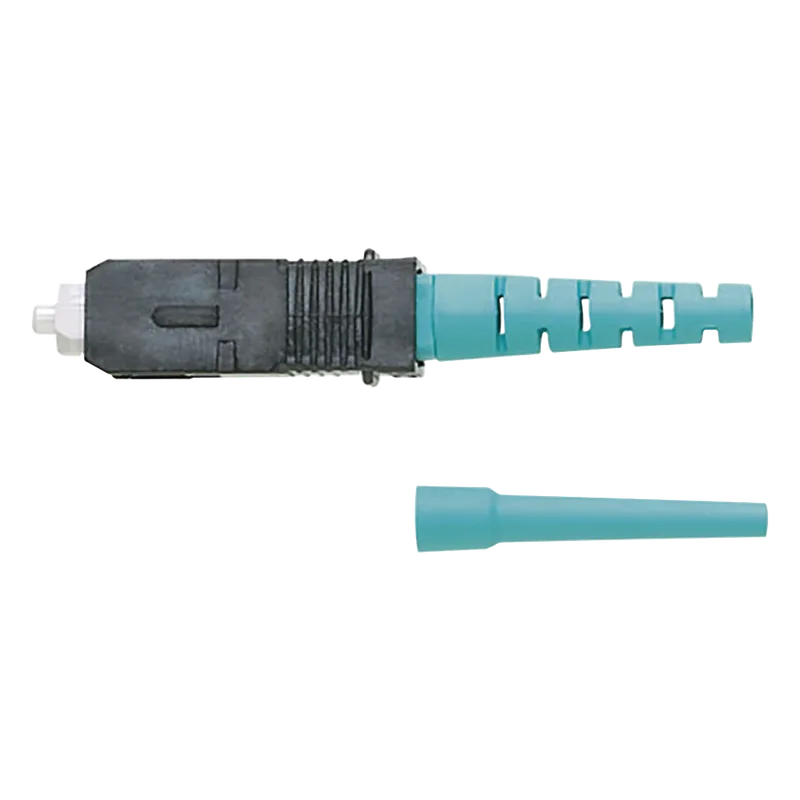 Conector de Fibra Óptica SC Simplex OptiCam, Multimodo 50/125 OM3/OM4, Pre-pulido, Color Aqua PANDUIT FSC2MCXAQ