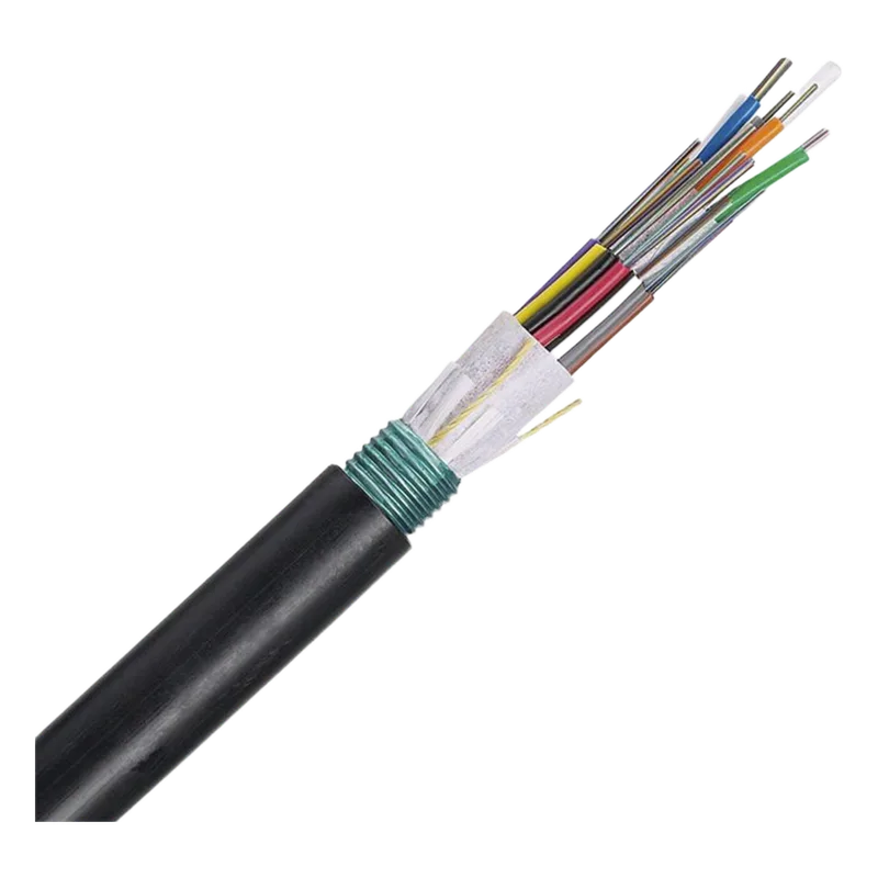 Cable de Fibra Óptica 12 Hilos, OSP (Planta Externa), Armada, MDPE (Polietileno de Media Densidad), Multimodo OM4 50/125 Optimizada, Precio Por Metro PANDUIT FOWNZ12