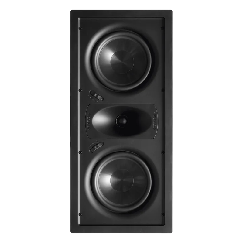Altavoz LCR de pared | woofers dobles de 6.5'' | tweeter de seda suave de 1 | 125W | 8&Omega; TRUAUDIO GHT-66P